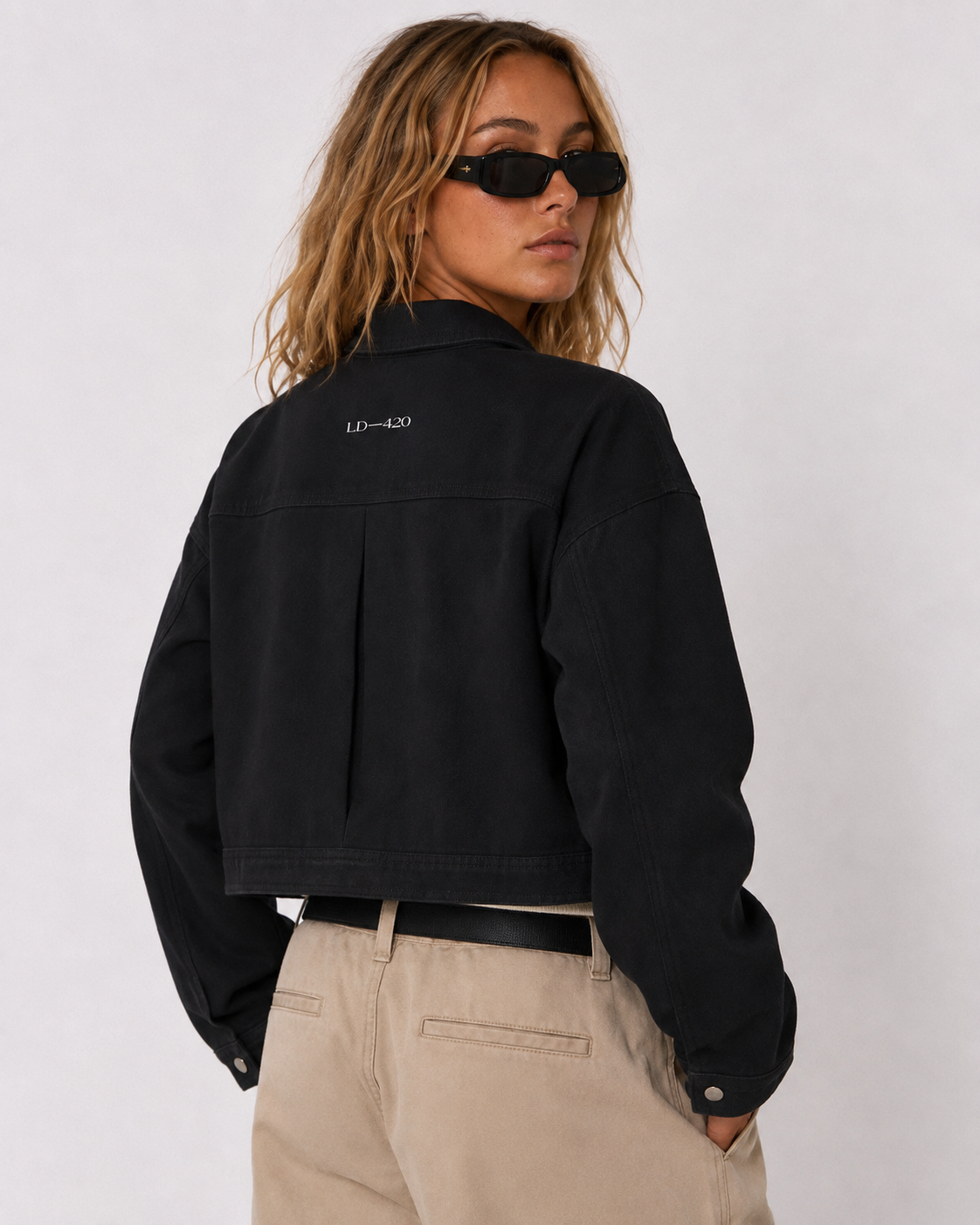 LD—420 WOMEN CROP JACKET