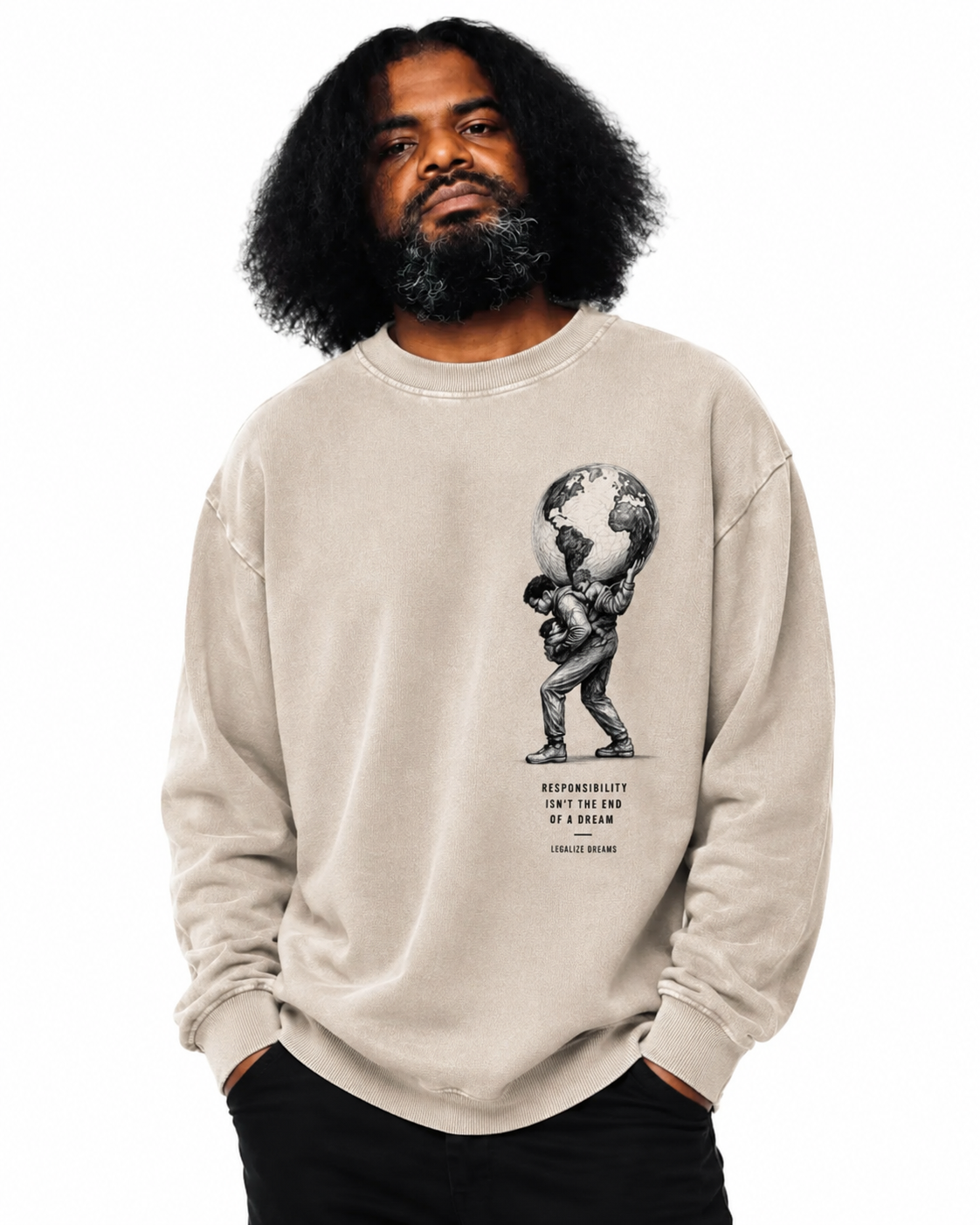 TWOTW-360  HIM CREWNECK