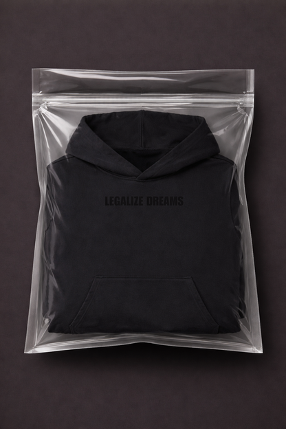 LD SELECT I • RESOLUTE RAW AGED HOODIE