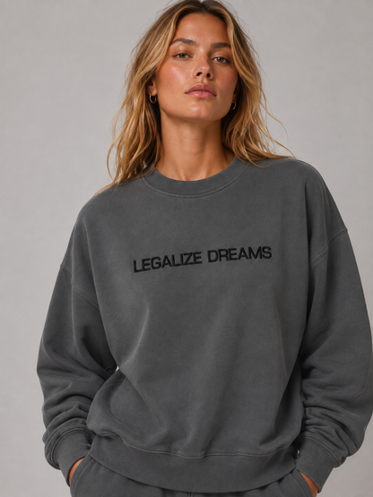EMBROID-350 CREWNECK