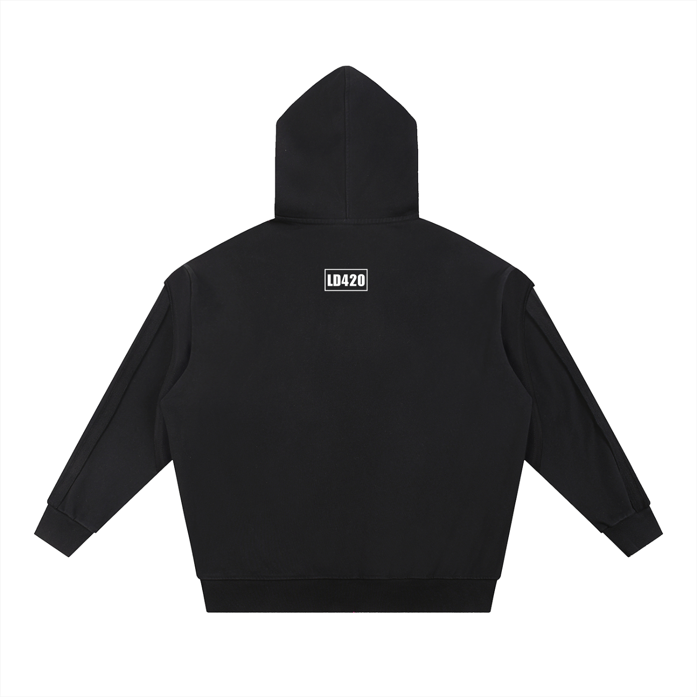 RESOLUTE RAW AGED HOODIE