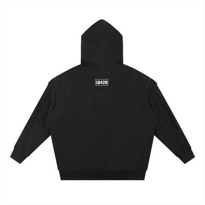RESOLUTE RAW AGED HOODIE