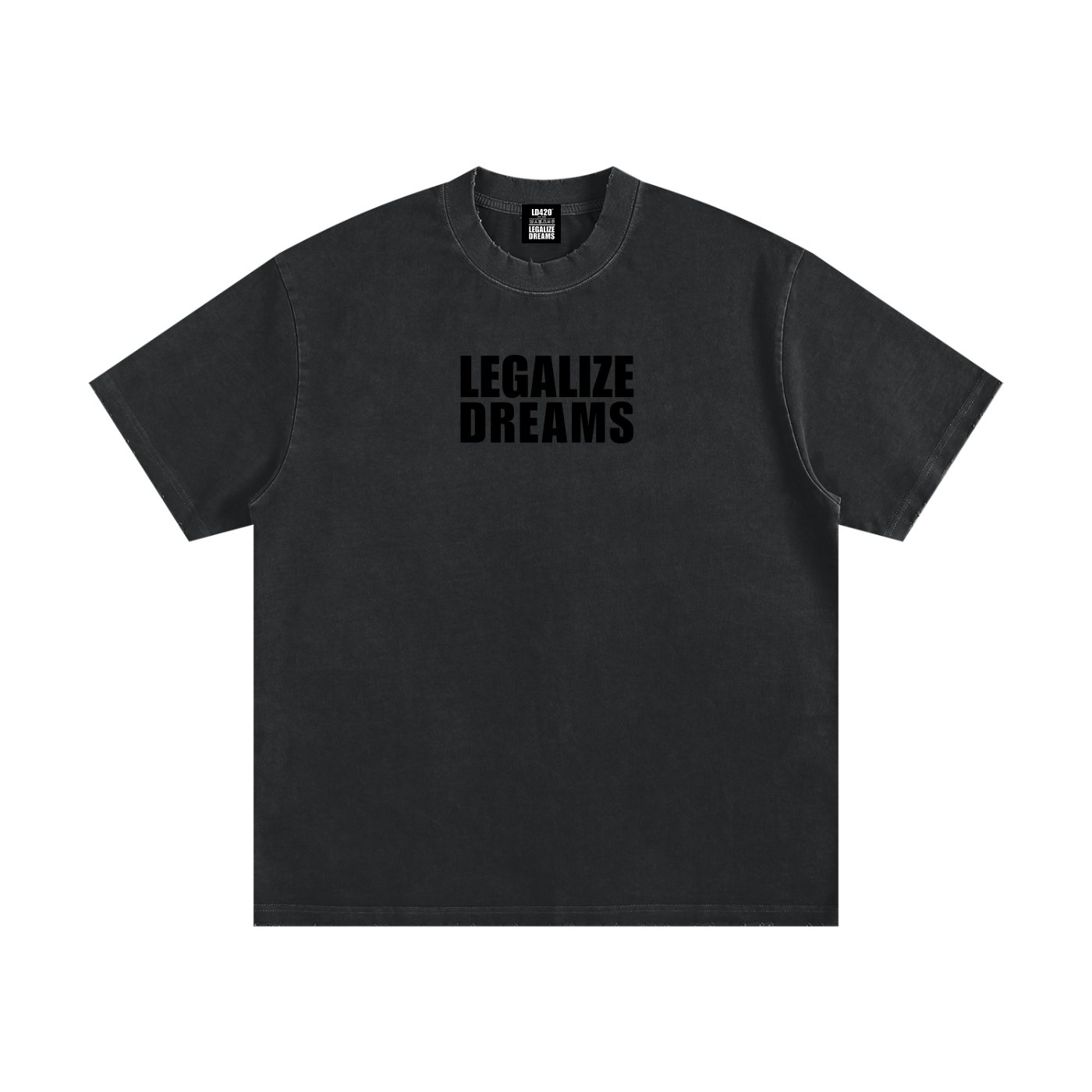 LD420 STILLBLACK HEAVY TEE