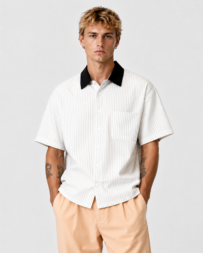 STRIPED WHITE 170SHIRT