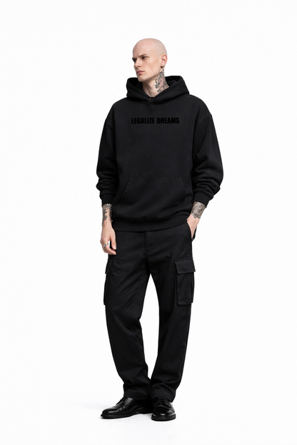 LD SELECT I • RESOLUTE RAW AGED HOODIE