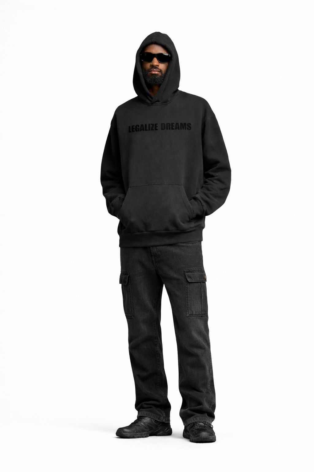 LD SELECT I • RESOLUTE RAW AGED HOODIE