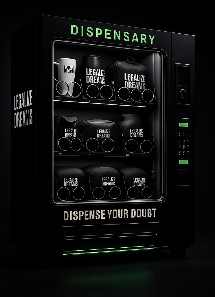 Legalize Dreams vending machine