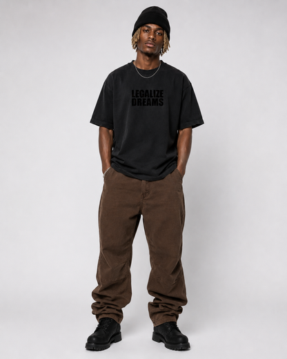 LD420 STILLBLACK HEAVY TEE