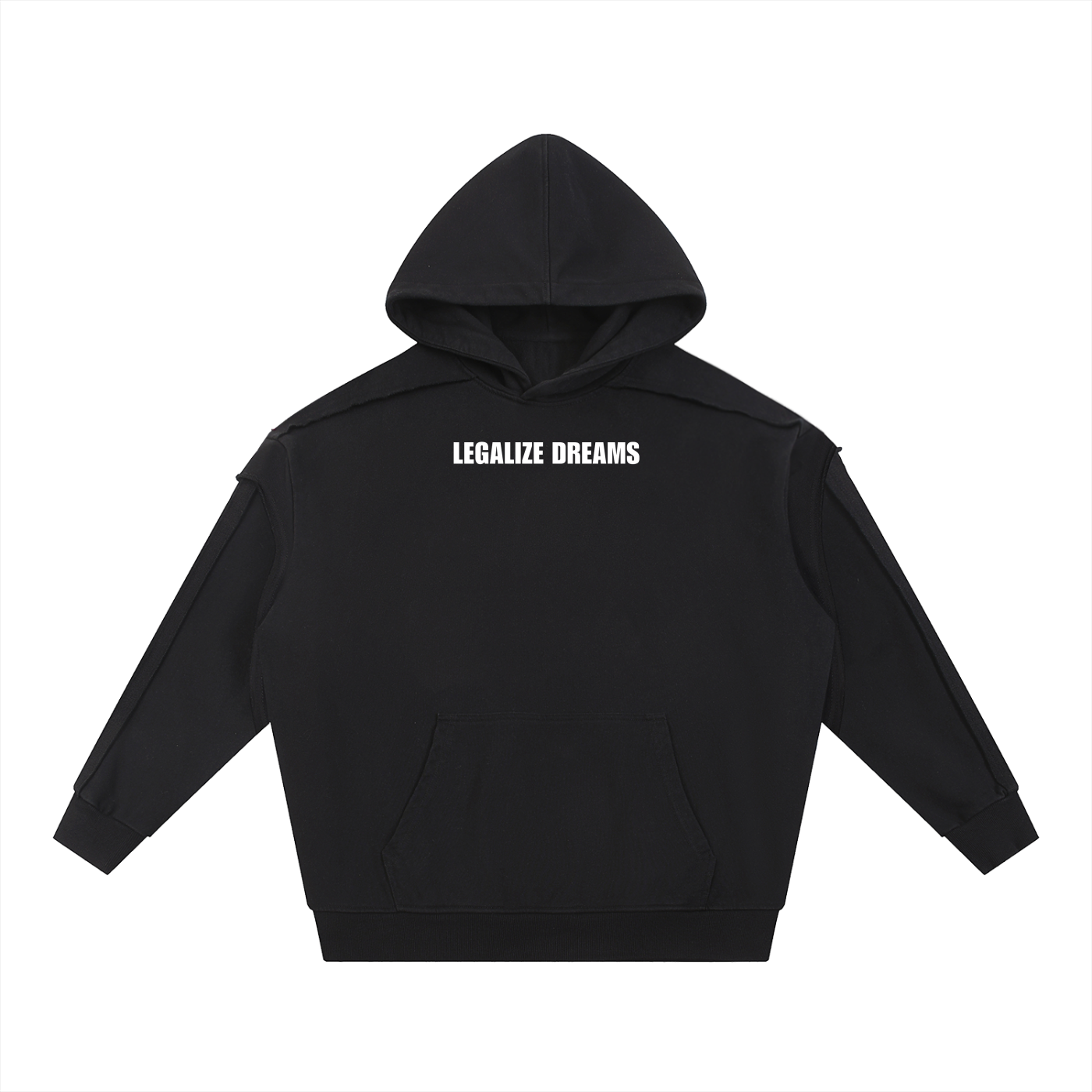 RESOLUTE RAW AGED HOODIE