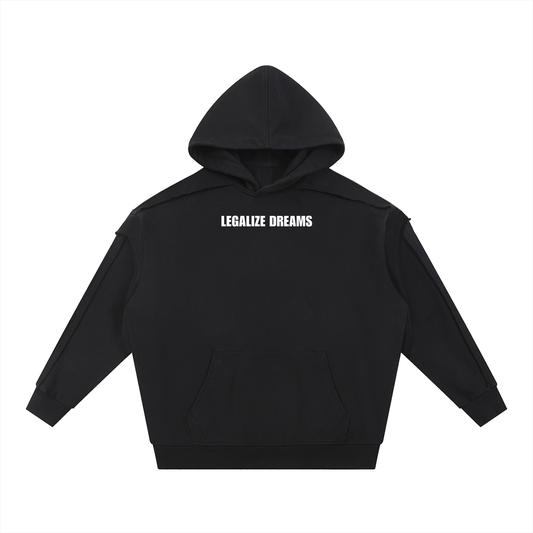 LD SELECT RESOLUTE RAW AGED HOODIE
