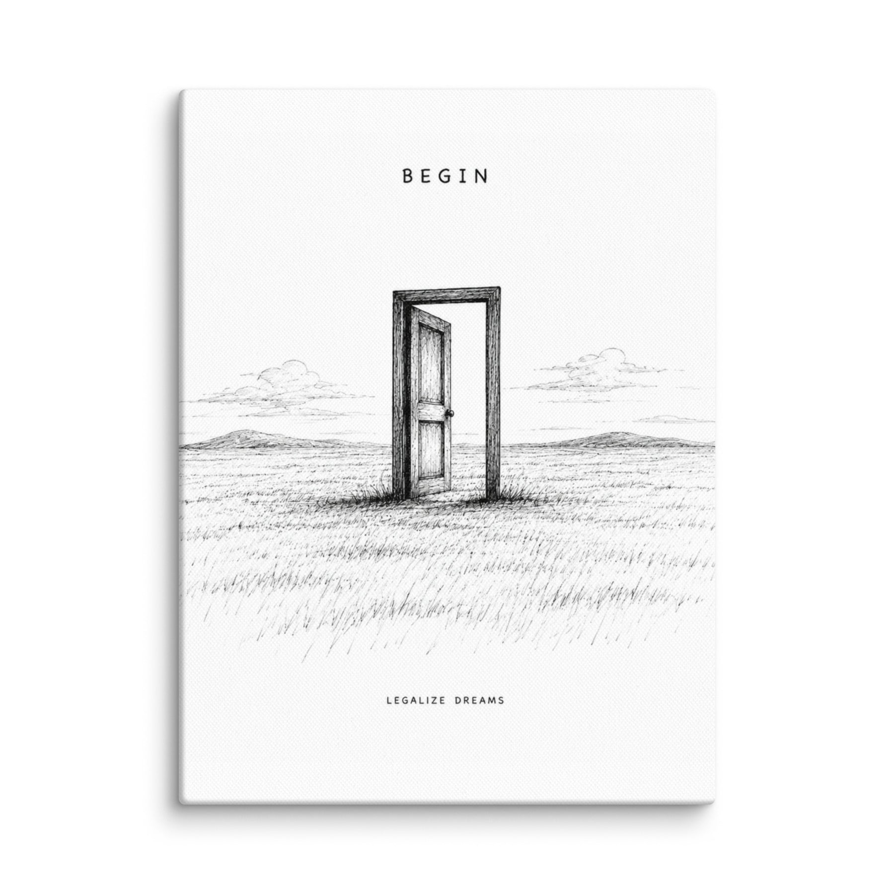 BEGIN 12″×16″