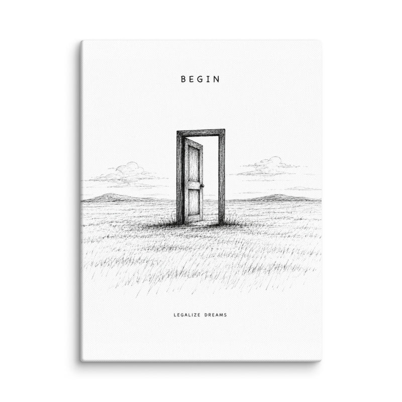BEGIN 12″×16″