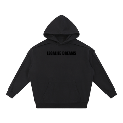 LD SELECT I • RESOLUTE RAW AGED HOODIE