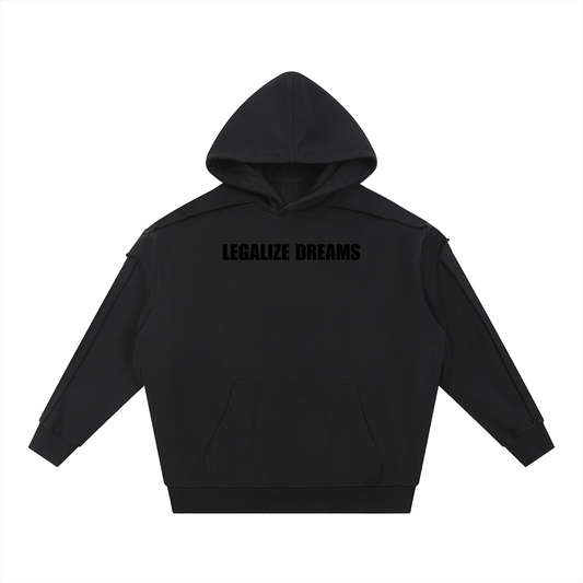 LD SELECT I • RESOLUTE RAW AGED HOODIE